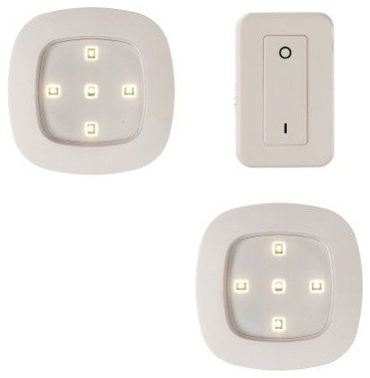 Fulcrum Wireless Remote Control LED Lighting System, White ...