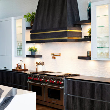 Milano - Canyon Charcoal + Bright White - Kitchen + Bathroom