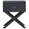 Liberty Furniture Midnight One Drawer Accent Table in Denim