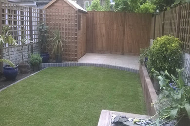 small garden project landscaped