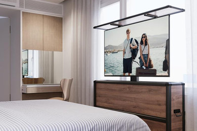 IntelliCube Aluminum & Wood TV Lift Cabinet Collection