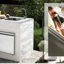 outdoor kitchen