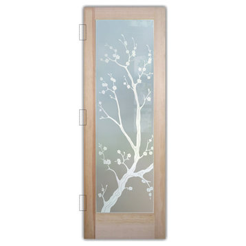 Interior Prehung Door or Interior Slab Door - Cherry Blossom - Douglas Fir...