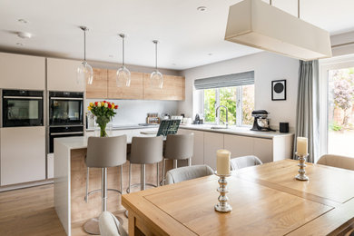 Minimalist home design photo in Sussex