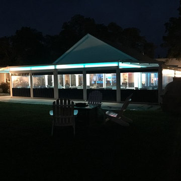 Retractable Restaurant Pergola - East Marion, NY