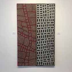 Aboriginal Art Exhibition - Tjapaltjarri Men - Paintings