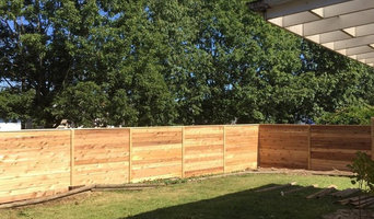 Cedar fencing