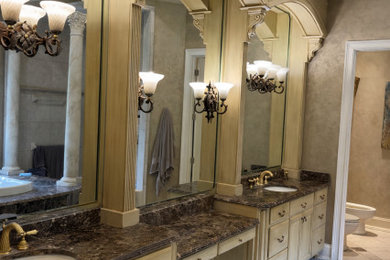 Tuscan bathroom photo in Atlanta