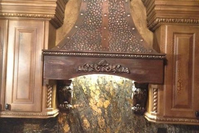 Custom Copper Vent Hood