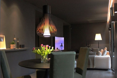 Minimalist home design photo in Milan