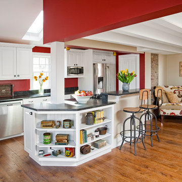 Historic Farmhouse Kitchen with Modern Flair