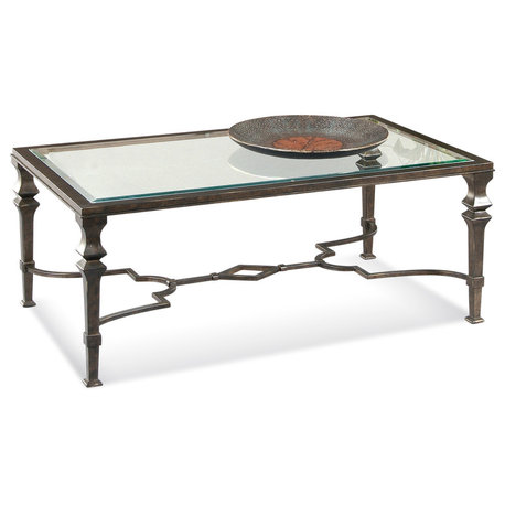 Lido Rectangular Cocktail Table - Burnished Bronze