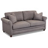 Klaussner Furniture Dalton Queen-Size Sleeper Sofa, Gray