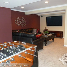 Basement TV Room