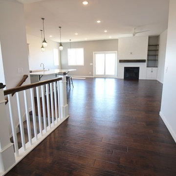Rural Loft Single Story Home
