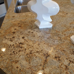 Golden Crystal Granite Countertops 3cm - Kitchen Countertops