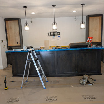 Upscale Full Basement Design, Renovation, & Decor