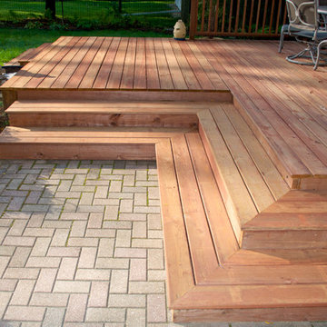 Madison - Kiln Dried Treated Wood Deck