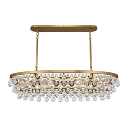 robert abbey - Robert Abbey Bling Oval Chandelier - Chandeliers