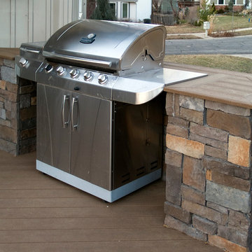 Liezert - Evergrain composite deck in Olathe, Ks