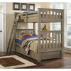 Crosspointe Twin over Twin Bunk Bed, Twin Size Trundle