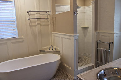 Inspiration for a timeless bathroom remodel in Other
