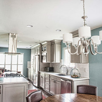 Clean lines with a touch of contemporary.