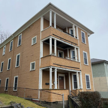 James Hardie Lap Siding in Boothbay Blue