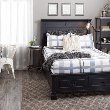 Casual Small Space Bedroom