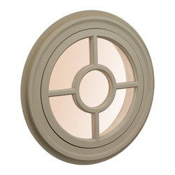Full-Round Accent Windows - Windows