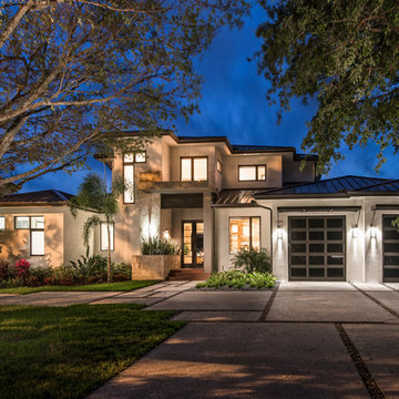 Naples Waterfront Modern Custom Home