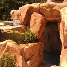 backyard grotto