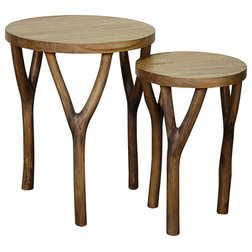 Rustic Side Tables And End Tables by New Pacific Direct Inc.