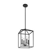 Sea Gull Lighting 4-Light Hall/Foyer, Blacksmith
