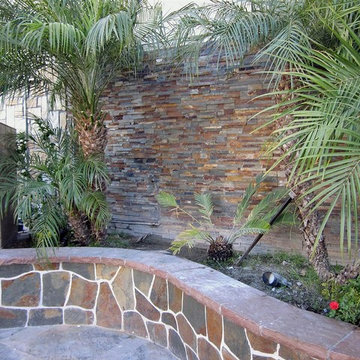 Stone Ledger Exterior Landscaping