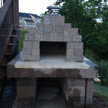 The Doyle Family Wood Fired Brick Pizza Oven in Pennsylvania