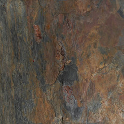 Multicolor Natural Cleft 16&times;16 Slate Tiles - Products