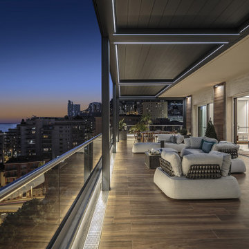Interior design of a penthouse in Monte-Carlo