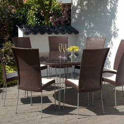 Avantgarde - Saturn chairs and Jupiter table - Patio Furniture And Outdoor Furniture