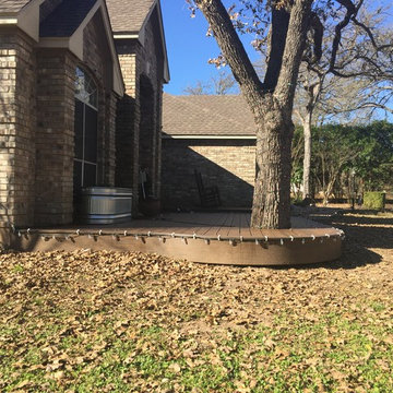 Front yard deck