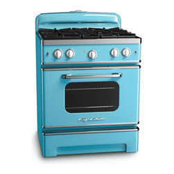 Big Chill - Big Chill Stove 30 in. wide - Beach Blue - Gas Ranges And Electric Ranges