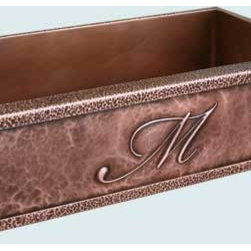 Copper Sink  |  Handcrafted Metal - Kitchen Sinks