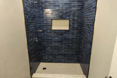 Bathroom - contemporary bathroom idea in Charlotte