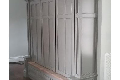 Custom Built Hallway Cubby