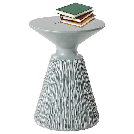 Roman Modern Decorative Concrete Mushroom Side Table