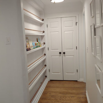 Bookcases with Copper Containment