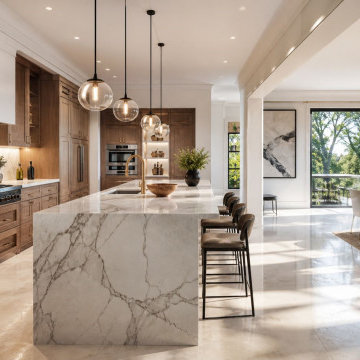 VR and 360 Virtual Tour — Modern Kitchen Design