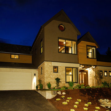 Burke Residence - Front elevation