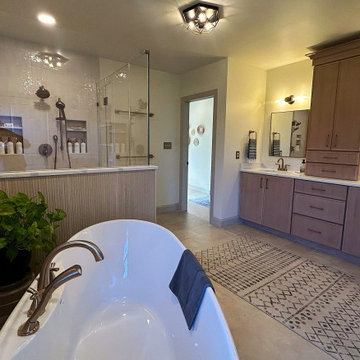 Best bathroom & walk-in closet remodel in Frederick by Talon Construction Inc