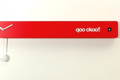 Q02 Wooden Modern Wall Clock